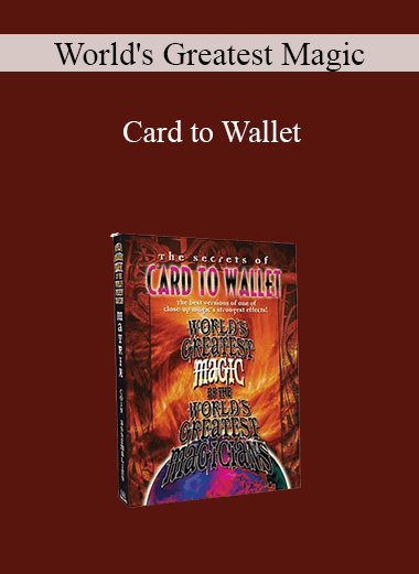 World's Greatest Magic - Card to Wallet