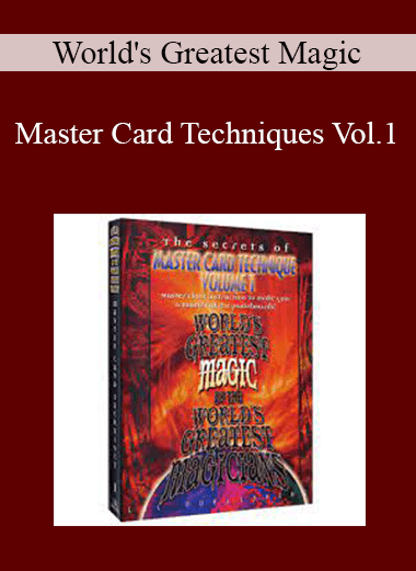 World's Greatest Magic - Master Card Techniques Vol.1