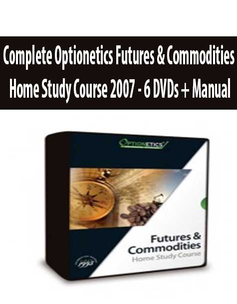 Complete Optionetics Futures & Commodities Home Study Course 2007 - 6 DVDs + Manual