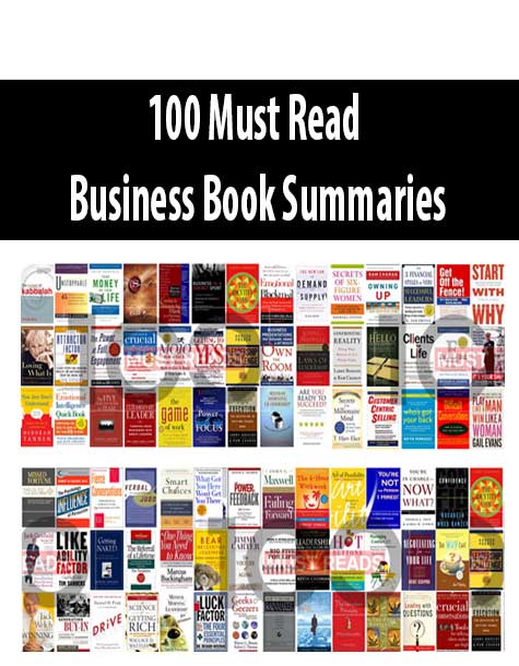 100 Must Read Business Book Summaries