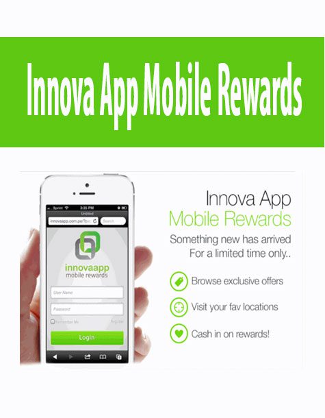 Innova App Mobile Rewards