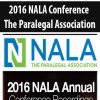 2016 NALA Conference – The Paralegal Association