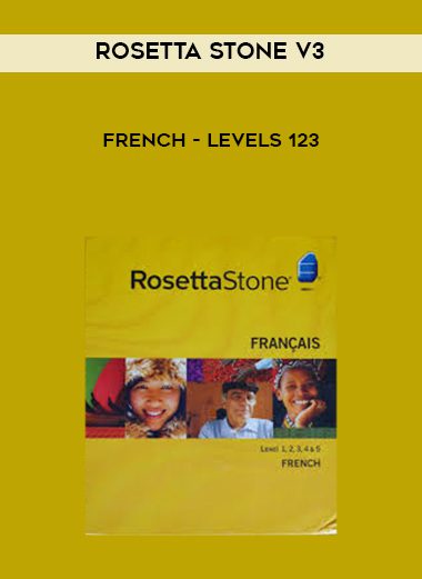 Rosetta Stone v3 – French – Levels 123