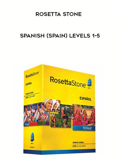 [Download Now] Rosetta Stone Spanish (Spain) Levels 1-5