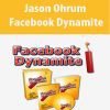 Jason Ohrum – Facebook Dynamite