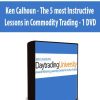 Ken Calhoun - The 5 most Instructive Lessons in Commodity Trading - 1 DVD