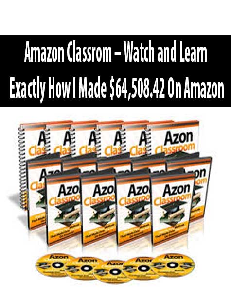 Amazon Classrom – Watch and Learn Exactly How I Made $64