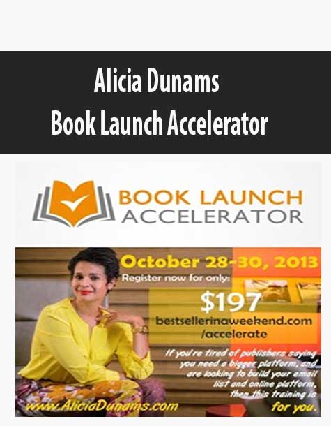 Alicia Dunams – Book Launch Accelerator