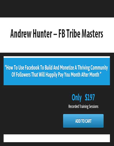Andrew Hunter – FB Tribe Masters