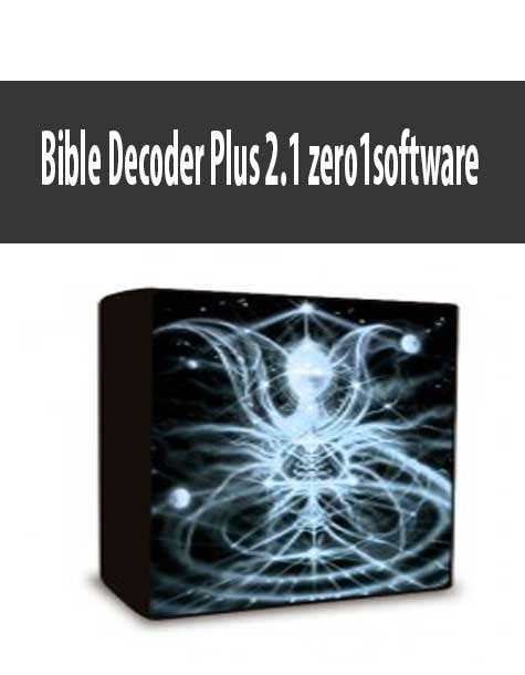 Bible Decoder Plus 2.1 zero1software