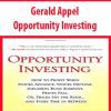 Gerald Appel – Opportunity Investing