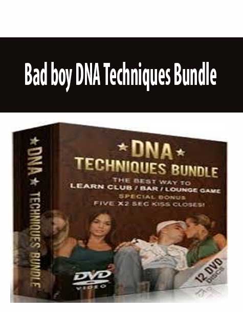 Bad boy DNA Techniques Bundle