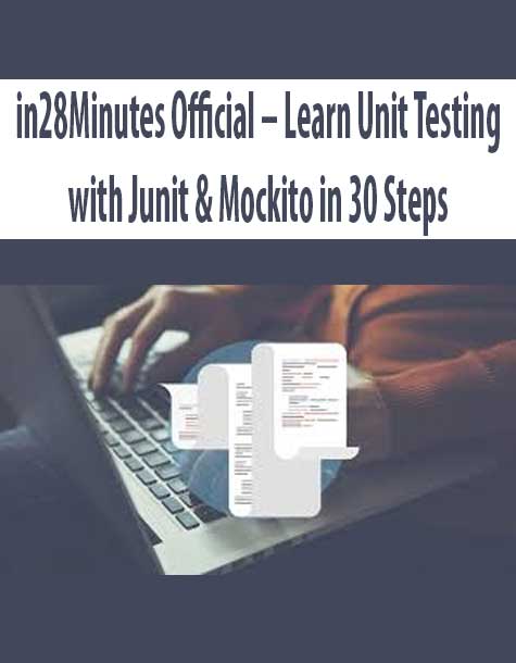 in28Minutes Official – Learn Unit Testing with Junit & Mockito in 30 Steps