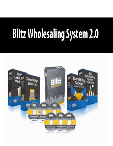 Blitz Wholesaling System 2.0