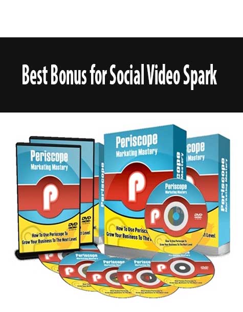 Best Bonus for Social Video Spark