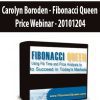 Carolyn Boroden - Fibonacci Queen - Price Webinar - 20101204