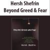 Hersh Shefrin – Beyond Greed & Fear