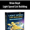 Brian Boyd – Light Speed List Building