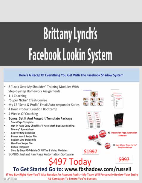 Brittany Lynch’s – Facebook Lookin System