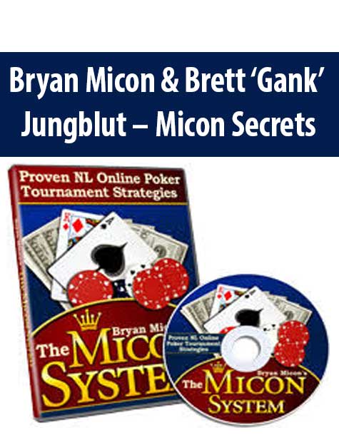 Bryan Micon & Brett ‘Gank’ Jungblut – Micon Secrets