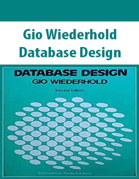 Gio Wiederhold – Database Design