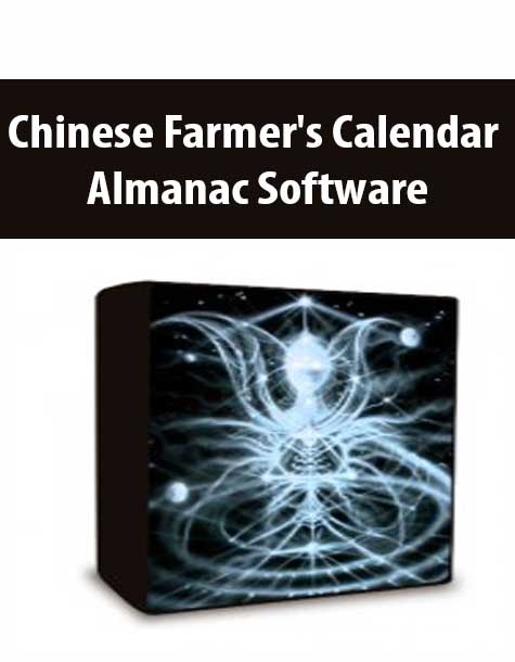 Chinese Farmer's Calendar - Almanac Software