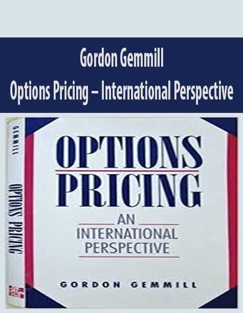 Gordon Gemmill – Options Pricing – International Perspective