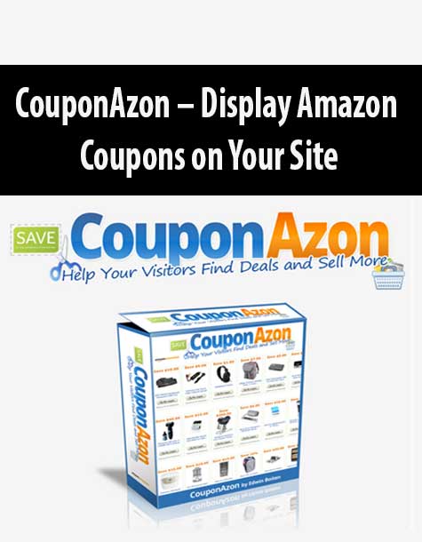 CouponAzon – Display Amazon Coupons on Your Site