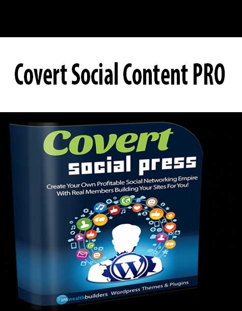 Covert Social Content PRO
