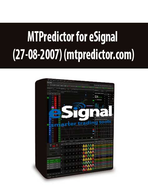 MTPredictor for eSignal (27-08-2007) (mtpredictor.com)