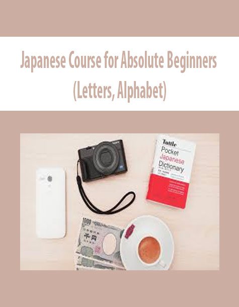 Japanese Course for Absolute Beginners (Letters