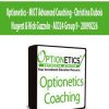 Optionetics - MICT Advanced Coaching - Christina Dubois-Nugent & Nick Gazzolo - ACO24 Group 9 - 20090226