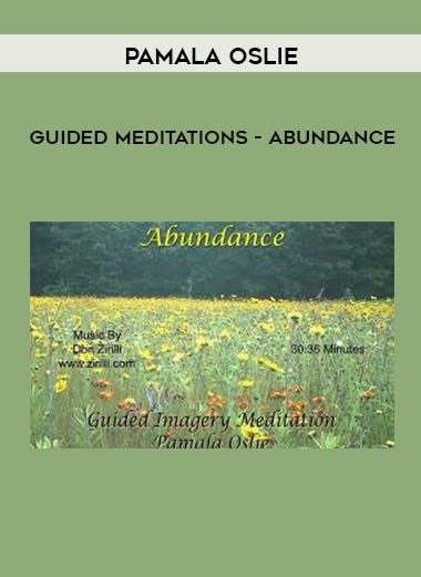 [Download Now] Pamala Oslie – Guided Meditations – Abundance