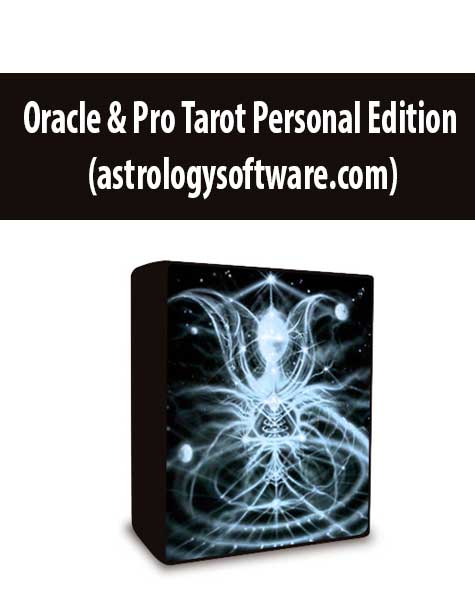 Oracle & Pro Tarot Personal Edition (astrologysoftware.com)