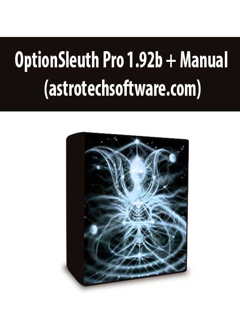 OptionSleuth Pro 1.92b + Manual (astrotechsoftware.com)