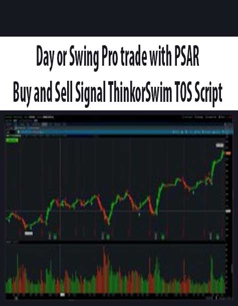 Day or Swing Pro trade with PSAR Buy and Sell Signal ThinkorSwim TOS Script