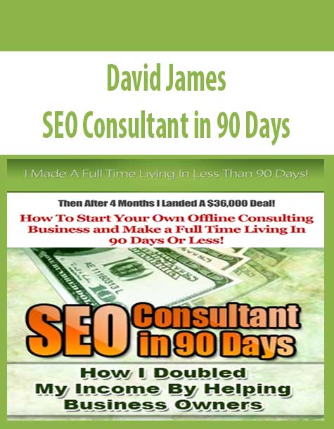 David James – SEO Consultant in 90 Days