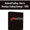 Rockwell Trading - How to Develop a Trading Strategy - 1 DVD