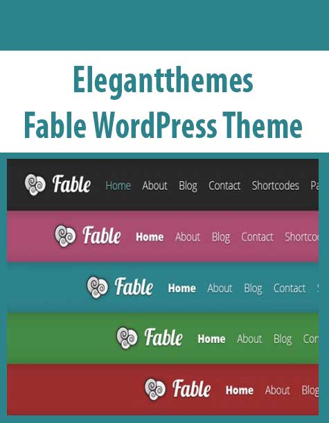 Elegantthemes – Fable WordPress Theme
