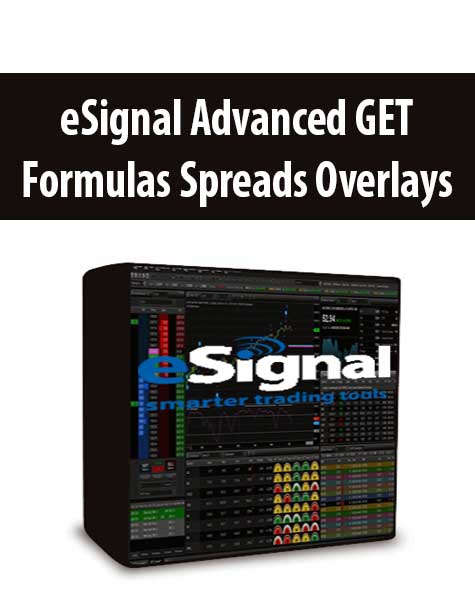 eSignal Advanced GET Formulas Spreads Overlays