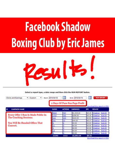 Facebook Shadow Boxing Club by Eric James