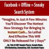 Facebook + Offline = Sneaky Search System