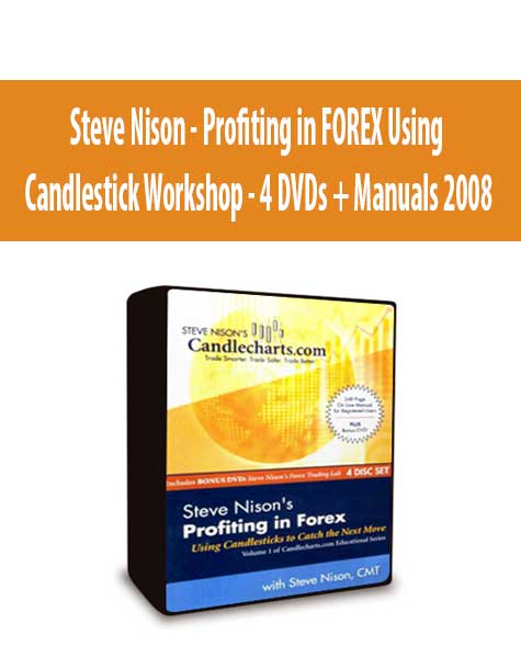 Steve Nison - Profiting in FOREX Using Candlestick Workshop - 4 DVDs + Manuals 2008