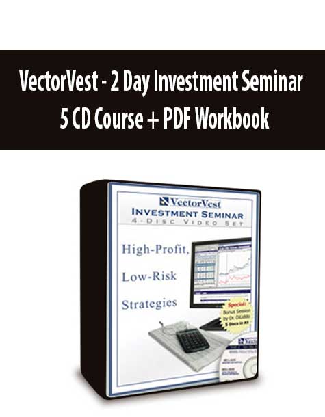 VectorVest - 2 Day Investment Seminar - 5 CD Course + PDF Workbook
