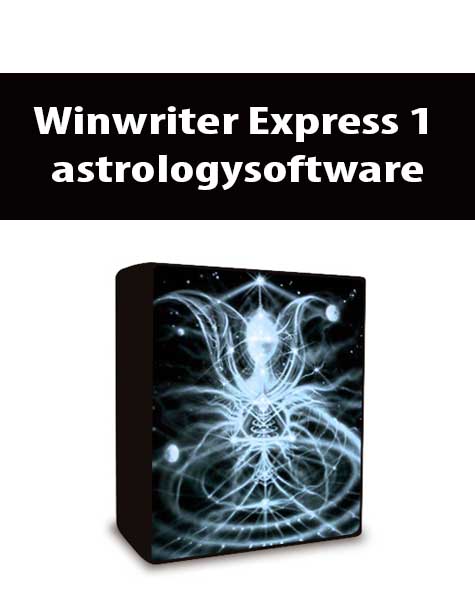 Winwriter Express 1 astrologysoftware