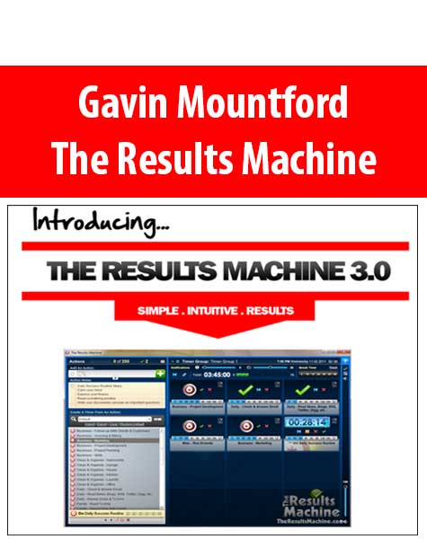 Gavin Mountford – The Results Machine