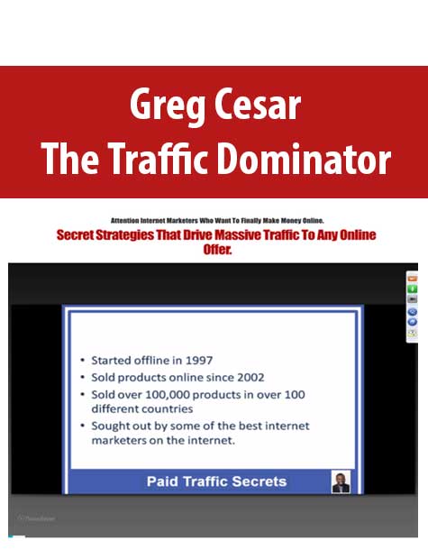Greg Cesar – The Traffic Dominator