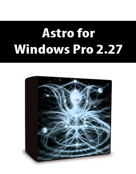 Astro for Windows Pro 2.27