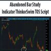 Abandoned Bar Study Indicator ThinkorSwim TOS Script