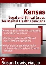 [Download Now] Kansas Legal and Ethical Issues for Mental Health Clinicians – Susan Lewis
